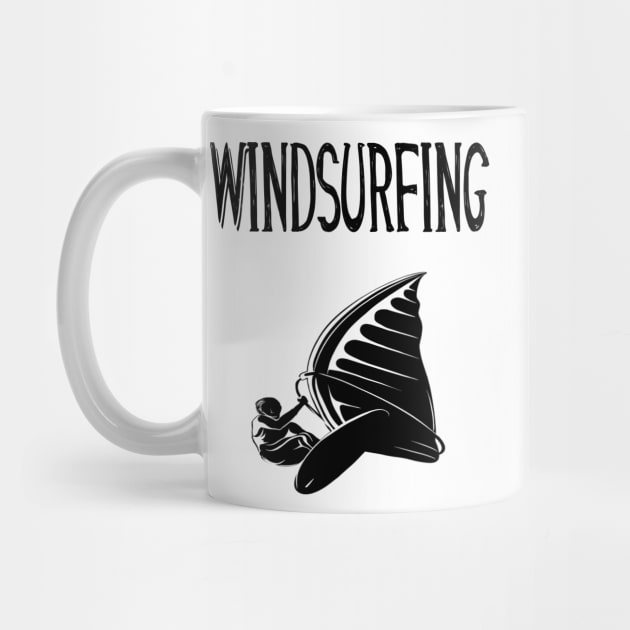 Windsurfing in black by Made the Cut